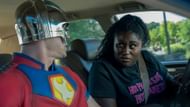 Peacemaker and Leota Adebayo (Image via HBO Max)